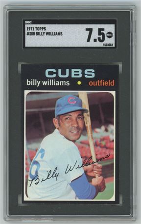 1971 Topps #350 Billy Williams SGC 7.5 NM+