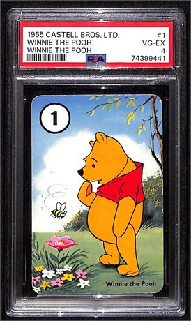 1965 Castell Bros LTD #1 Winnie The Pooh PSA 4 VGEX
