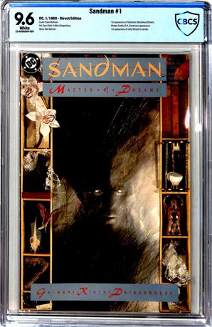 Sandman #1 (1989) Direct Edition CBCS 9.6 1st Sandman