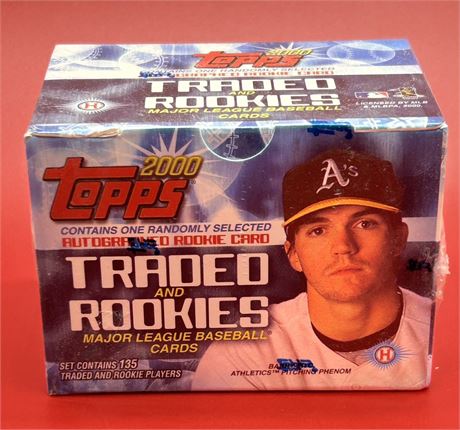 2000 Topps Traded Complete Factory-Sealed Set (135 Cards) Miguel Cabrera RC