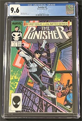 Punisher #1 CGC 9.6 1987