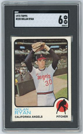 1973 Topps #220 Nolan Ryan SGC 6 EXMT