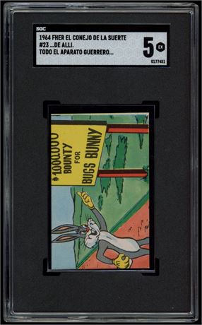 1964 Fher El Conejo De La Suerte #23 ...De ALLI. Todo El Aparato Guerrero SGC 5