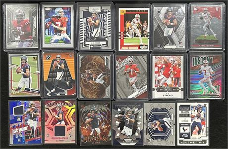 2023 Panini CJ Stroud RC lot (18) w Patches, #'d and Inserts