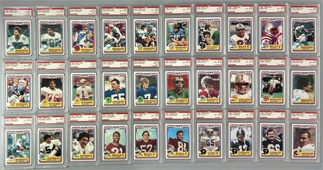 1984 Topps USFL Football PSA High Grade Lot (30)