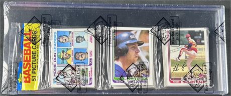 1982 Topps Baseball Rack Pack Baseball Card Exchange Wrapped