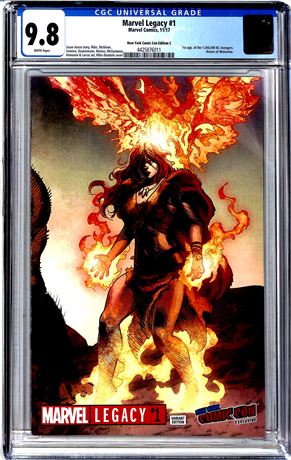 Marvel Legacy #1 CGC 9.8 (2017) 1st Appearance BC Avengers, Return of Wolverine