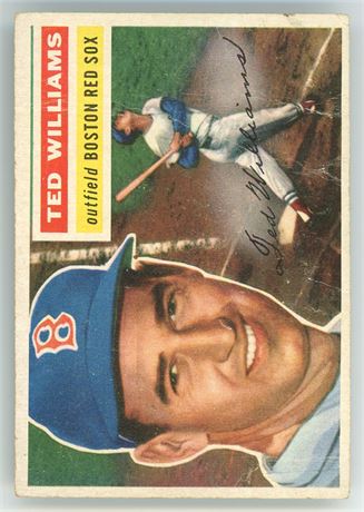 1956 Topps #5 Ted Williams Low Grade (READ)