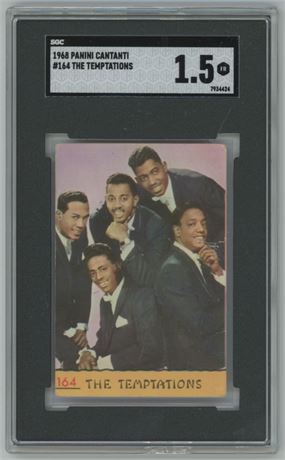 1968 Panini Cantanti #164 The Temptations SGC 1.5 FAIR