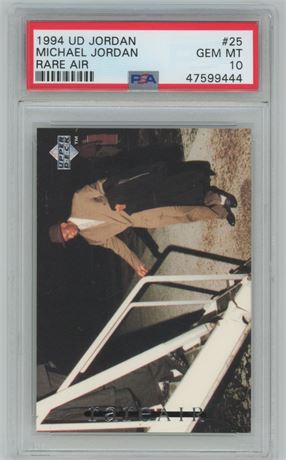 1994 Upper Deck #25 Michael Jordan Rare Air PSA 10 GEM MINT