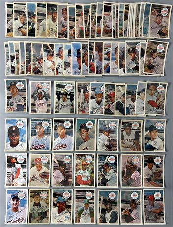 1970 Kellogg's 3-D Super Stars Complete Set (1-75) AVG EX (READ)