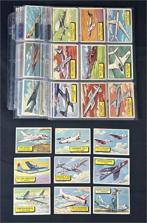 1957 Topps Planes Complete Set (1-120 plus CL) VGEX+ AVG