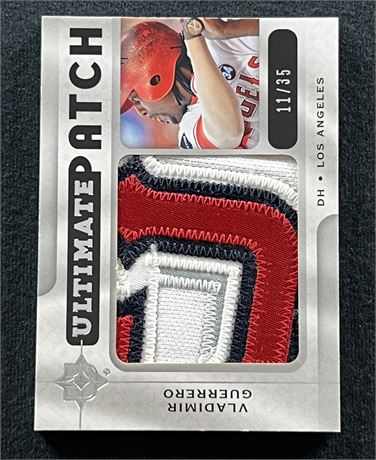 2009 Ultimate Collection Ultimate Patch Vladimir Guerrero /35