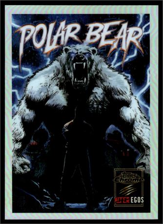 2025 Topps Chrome Update Pete Alonso Alter Egos "Polar Bear" SSP Case Hit