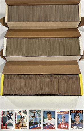 1984-86 Topps Complete Sets NM (READ)