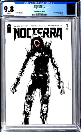Nocterra #1 (2021) CGC 9.8 Comics Vault Live Edition