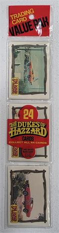 1981 Dukes Of Hazzard Rack Pack w/ 3 General Lee's Showing on Front