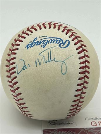 Don Mattingly Autographed Official American League Baseball (JSA)