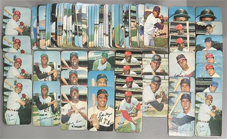 1970 Topps Super Baseball Lot (76) LOADED with Stars, Clemente, Aaron, Rose, etc
