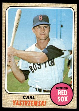 1968 Topps #250 Carl Yastrzemski NM