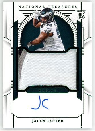 2023 Panini National Treasures #169 Jalen Carter 46/98 RPA