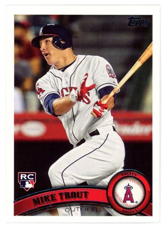 2011 Topps Update #US175 Mike Trout RC