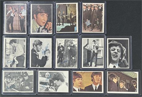 1964 Topps Beatles B&W and Beatles Diary (13)