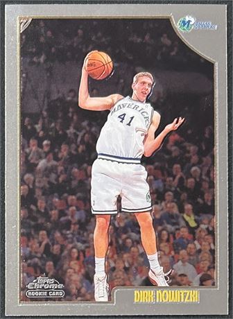 1998 Topps Chrome #154 Dirk Nowitzki RC