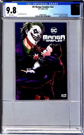 DC manga Sampler #nn (2023) CGC 9.8 Previews Joker, Superman & Batman