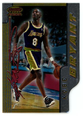 1996 Bowman's Best Kobe Bryant RC Die-Cut