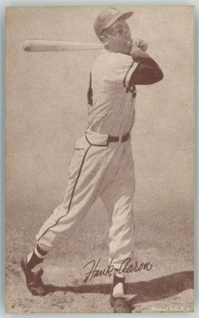1947-1966 Exhibits Hank Aaron EXMT