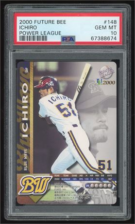 2000 Future Bee #148 Power League Ichiro RC PSA 10 GEM MINT